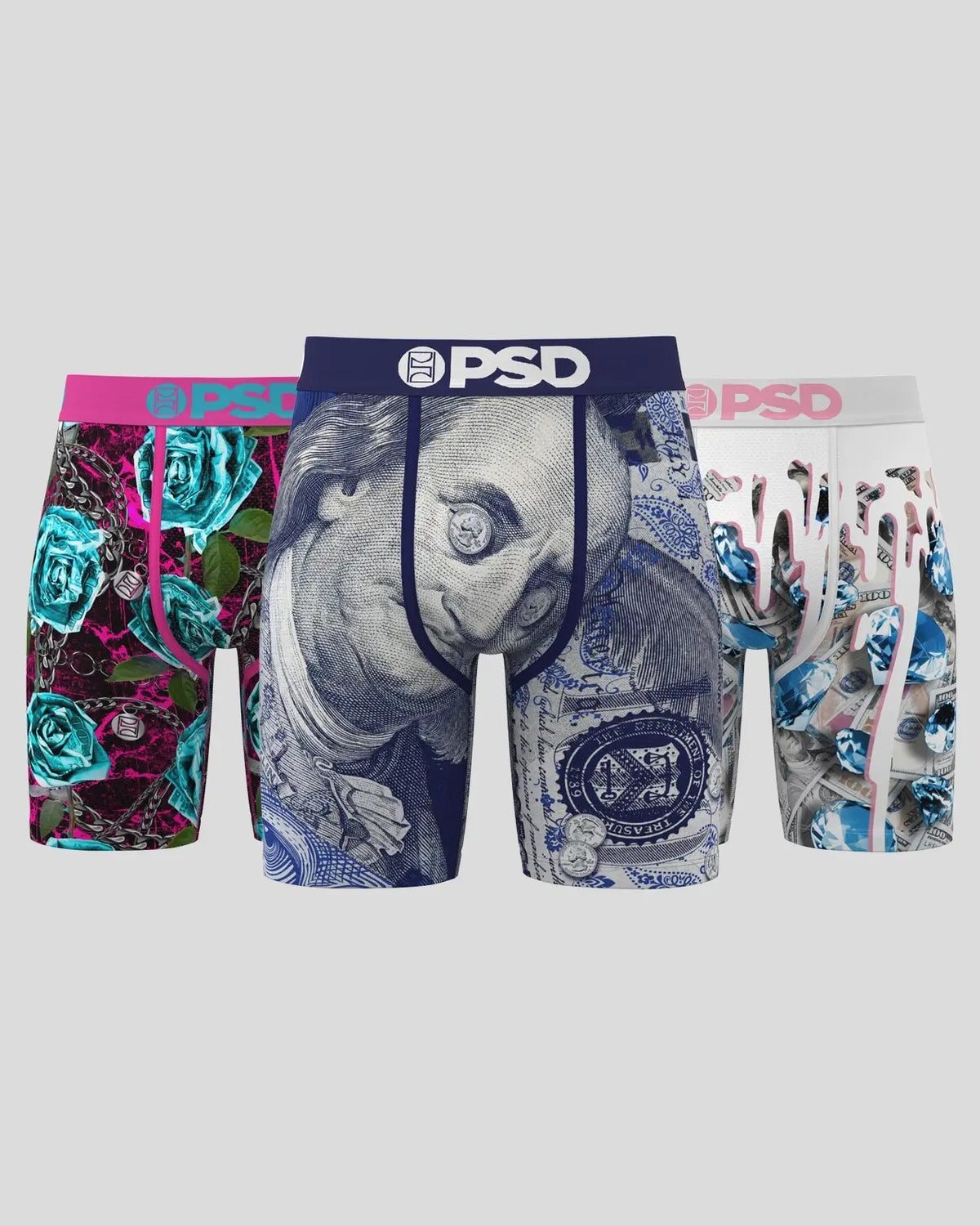 Men 3 Pack - High Roll - Standard Length | PSD