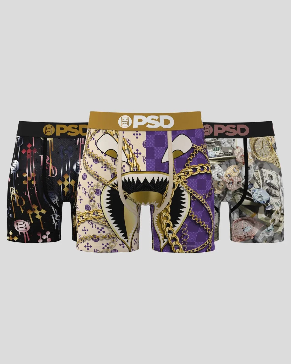 Men 3 Pack - Gold Rush - Mid Length | PSD
