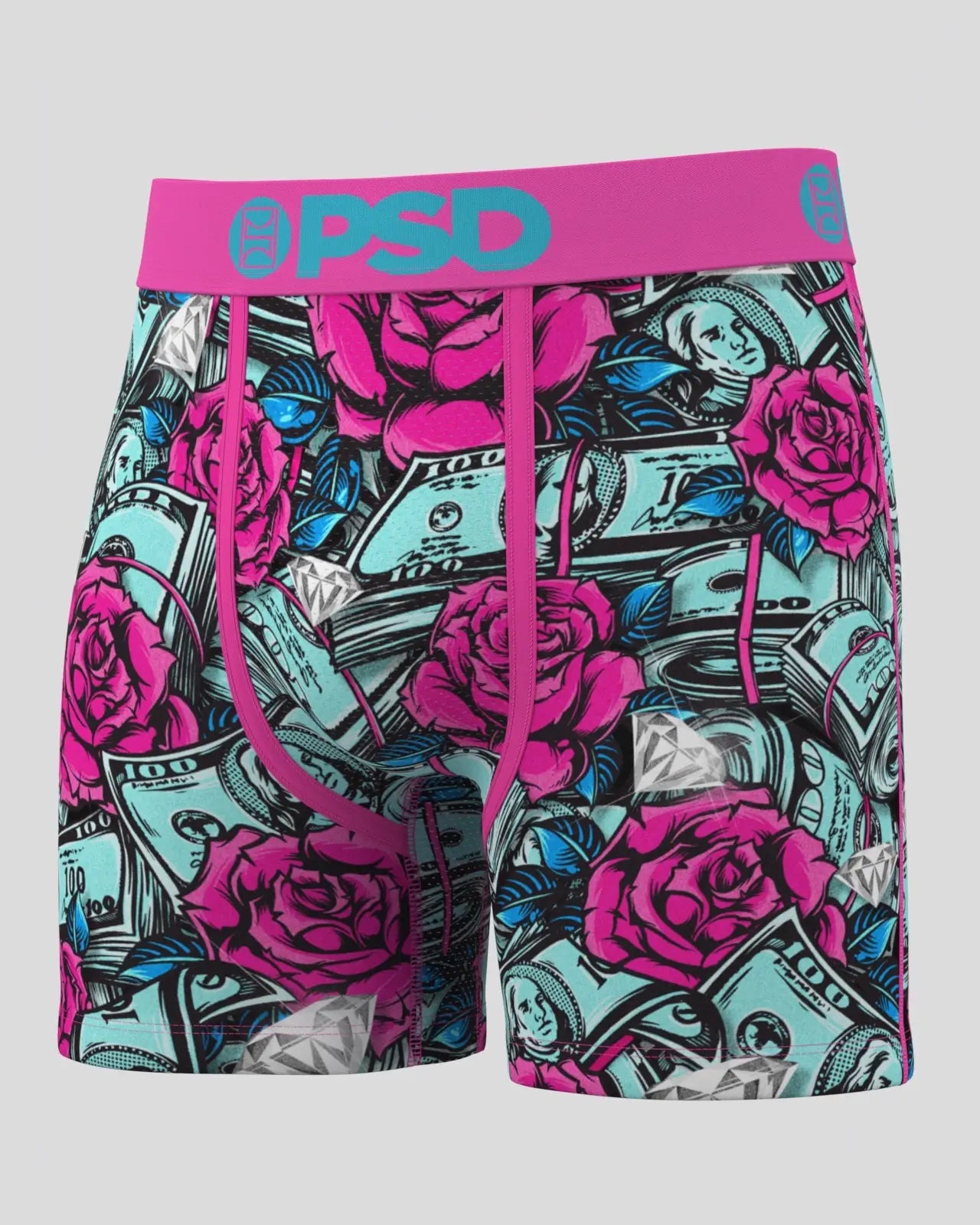 Men Stacked Roses - Mid Length | PSD