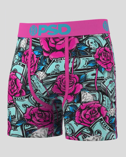 Men Stacked Roses - Mid Length | PSD