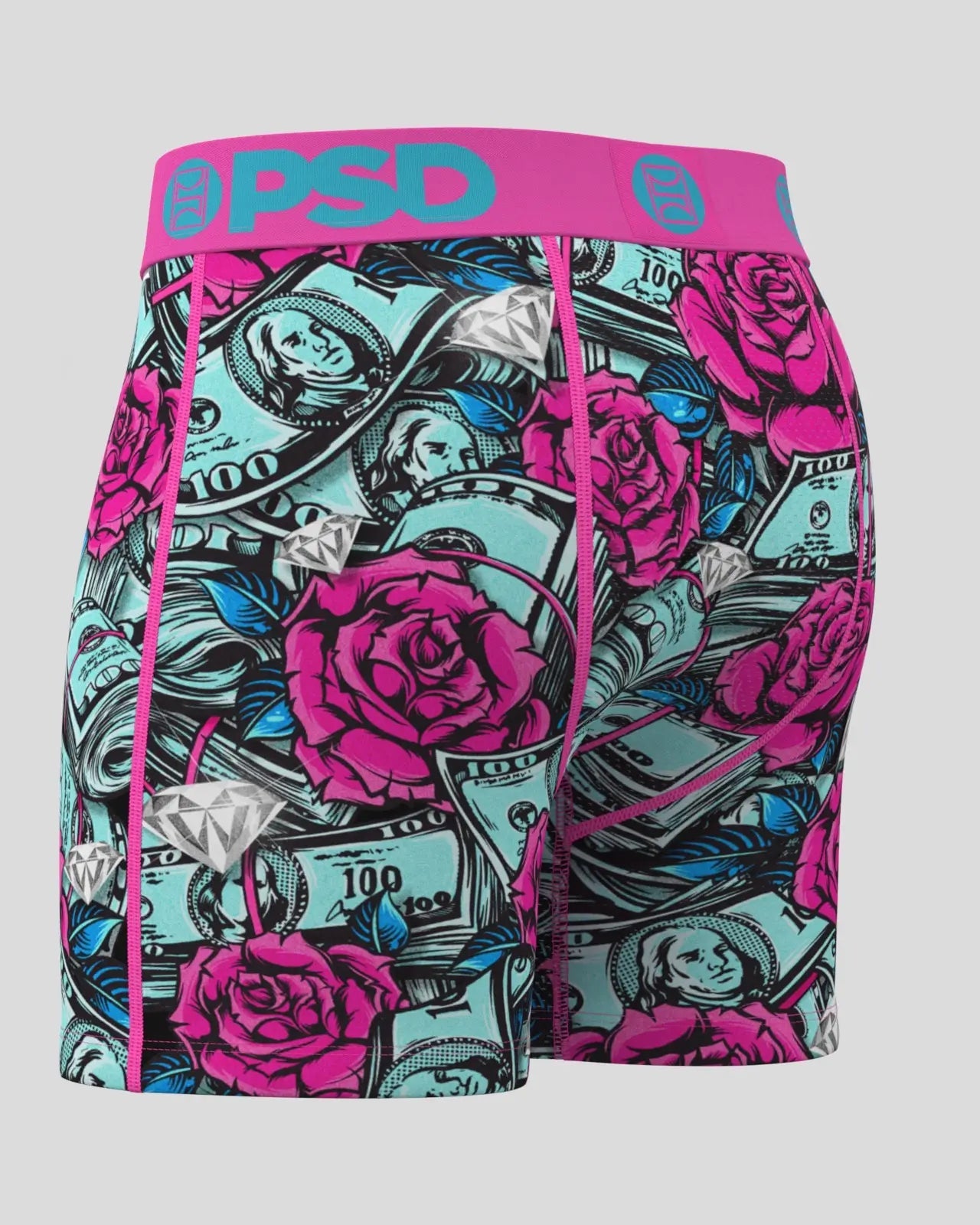 Men Stacked Roses - Mid Length | PSD