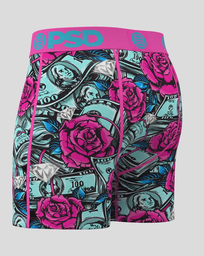 Men Stacked Roses - Mid Length | PSD