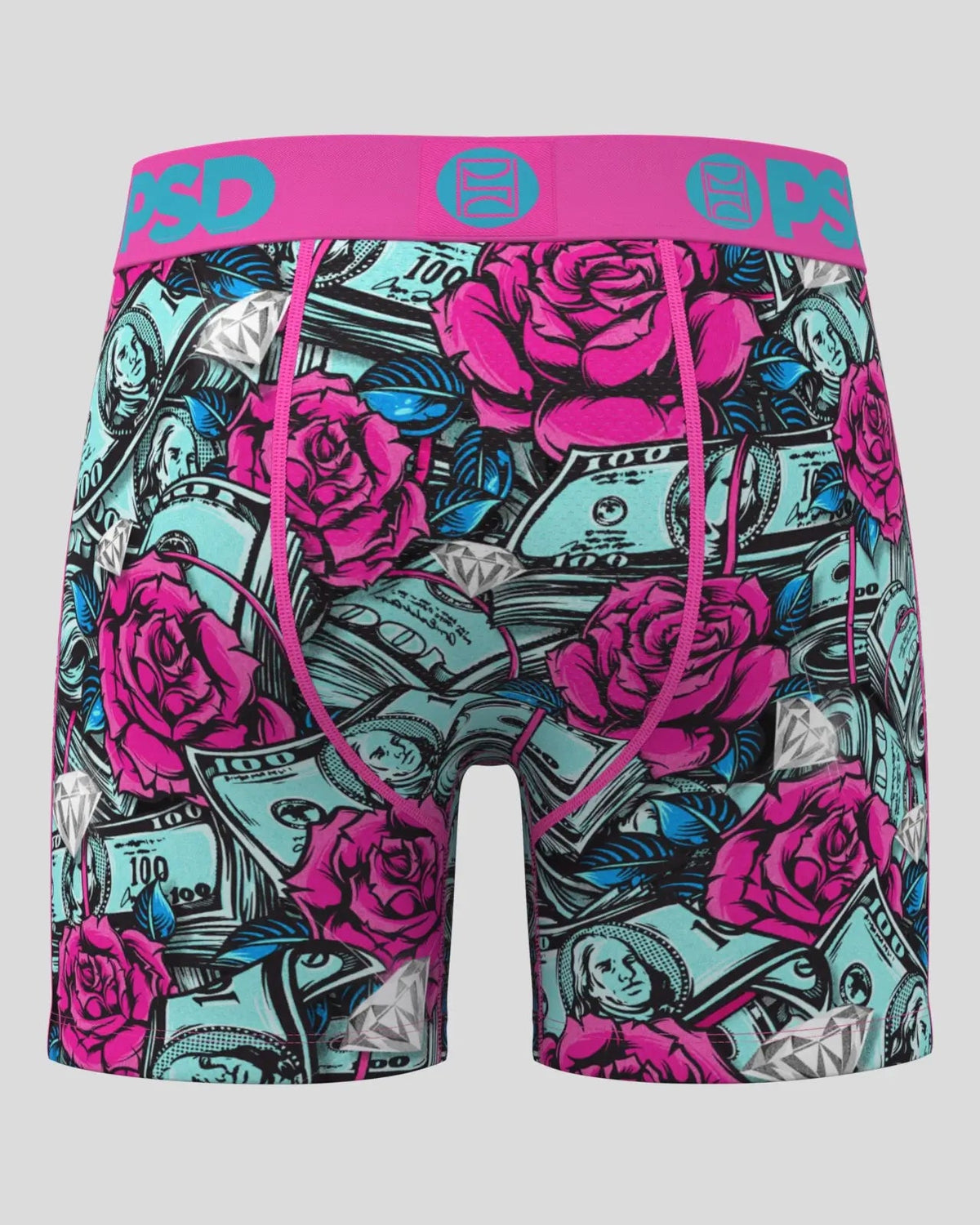 Men Stacked Roses - Mid Length | PSD