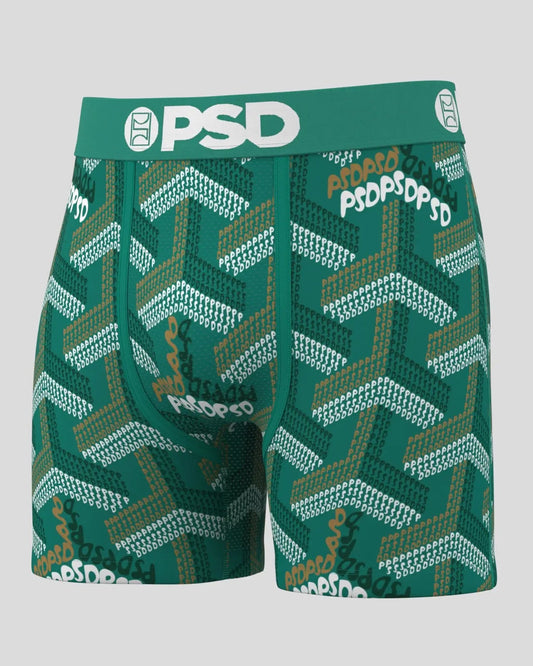 Men PSD Labyrinth Green - Mid Length | PSD