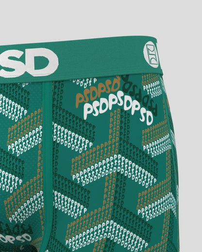 Men PSD Labyrinth Green - Mid Length | PSD