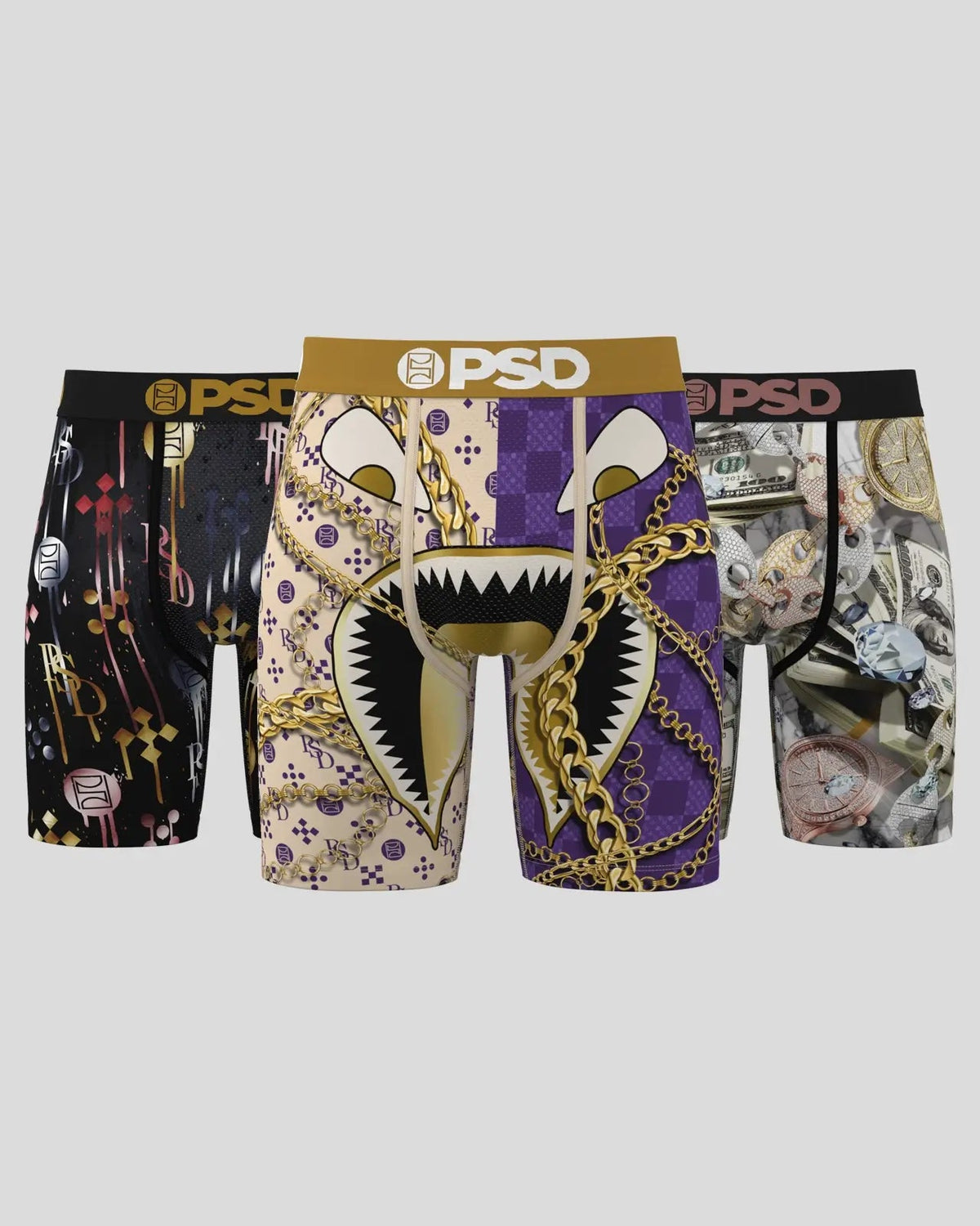 Men 3 Pack - Gold Rush - Standard Length | PSD