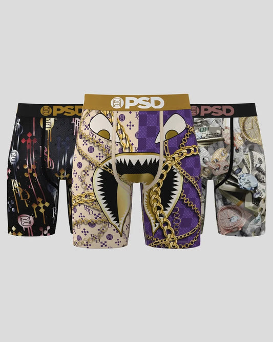 Men 3 Pack - Gold Rush - Standard Length | PSD