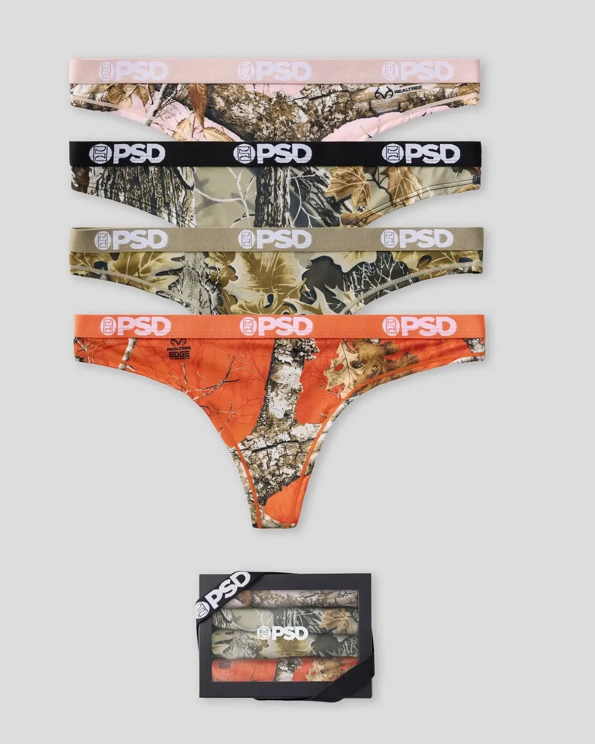 Women 4 Pack - Realtree - Thong | PSD