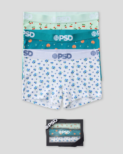 Women Modal 3 Pack - Fruity - Boy Short - Modal | PSD