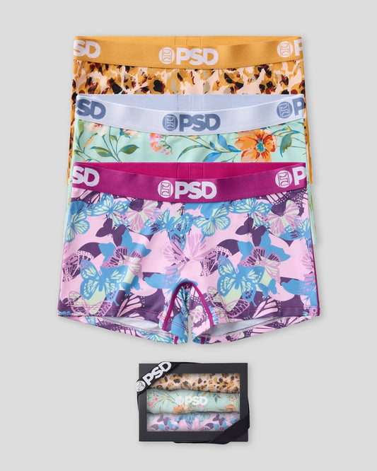 Women 3 Pack - Wild One - Boy Short | PSD