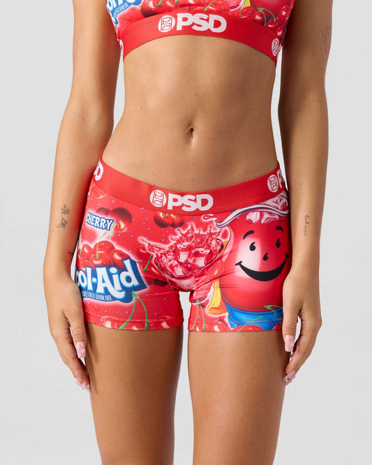 Women Kool-Aid - Cherry - Boy Short | PSD