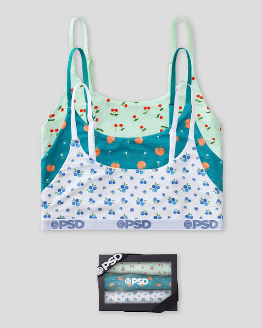 Women Modal 3 Pack - Fruity - Scoop Bralette - Modal | PSD