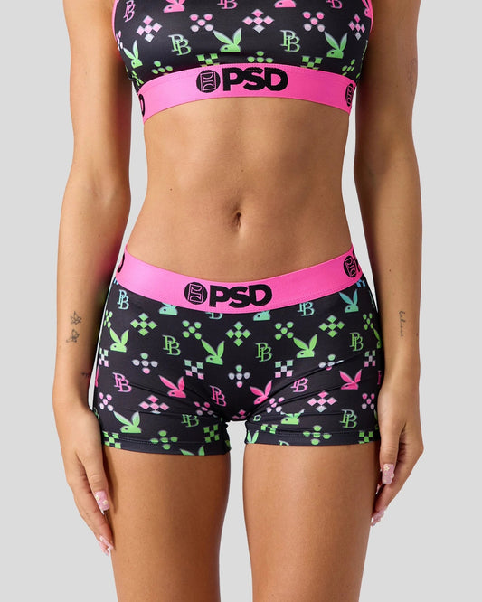 Women Playboy - Emblem - Boy Short | PSD