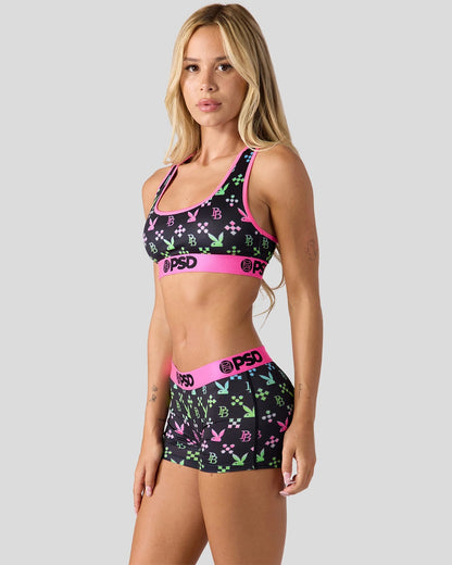 Women Playboy - Emblem - Boy Short | PSD