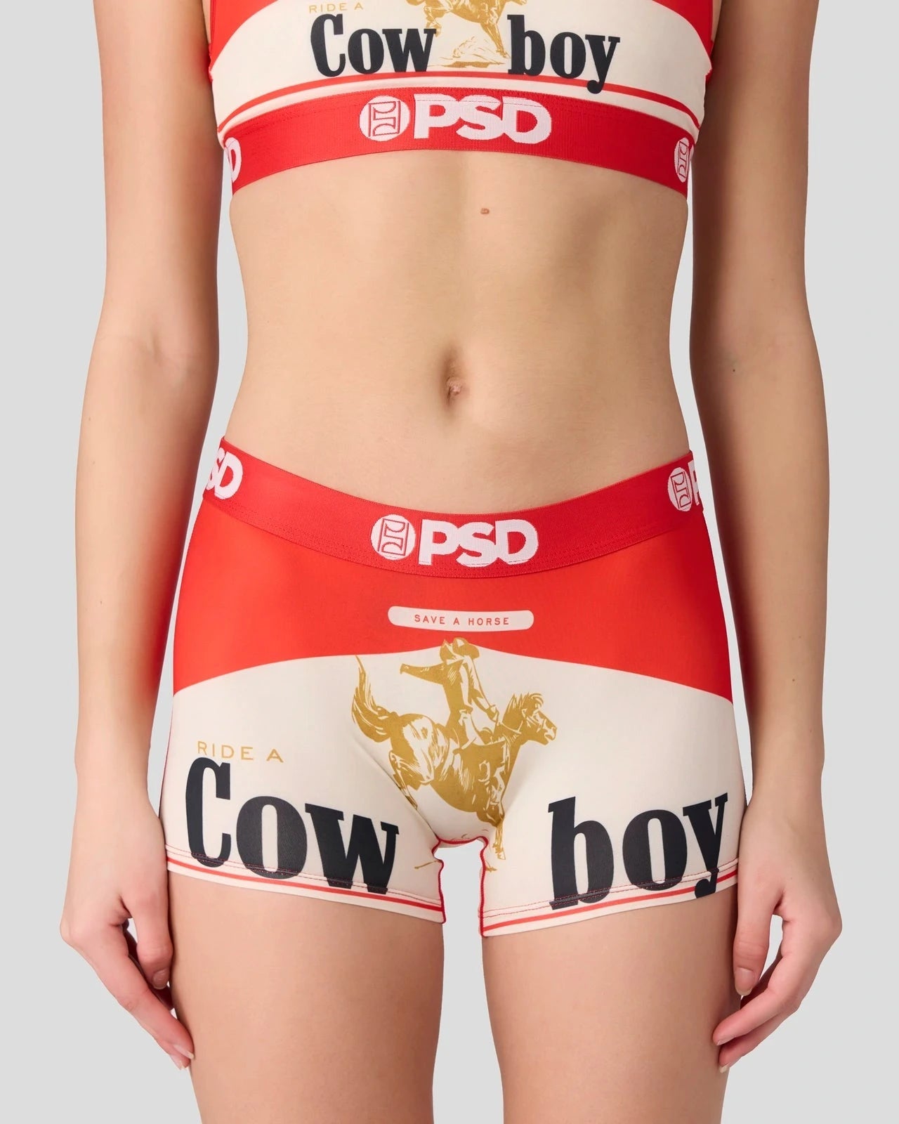 Women Ride a Cowboy - Boy Short | PSD
