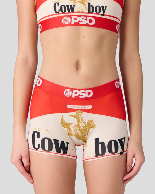Women Ride a Cowboy - Boy Short | PSD