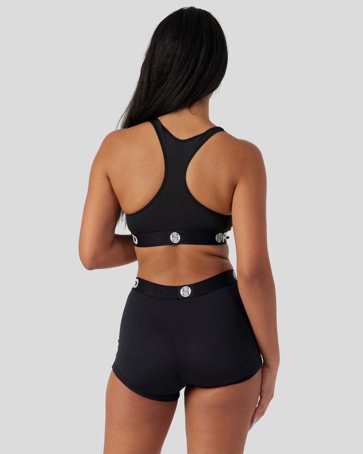 Women Solids - Black - Sports Bra | PSD