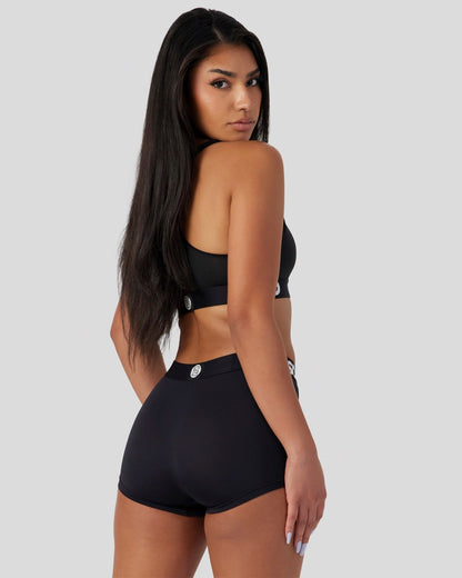 Women Solids - Black - Boy Short | PSD