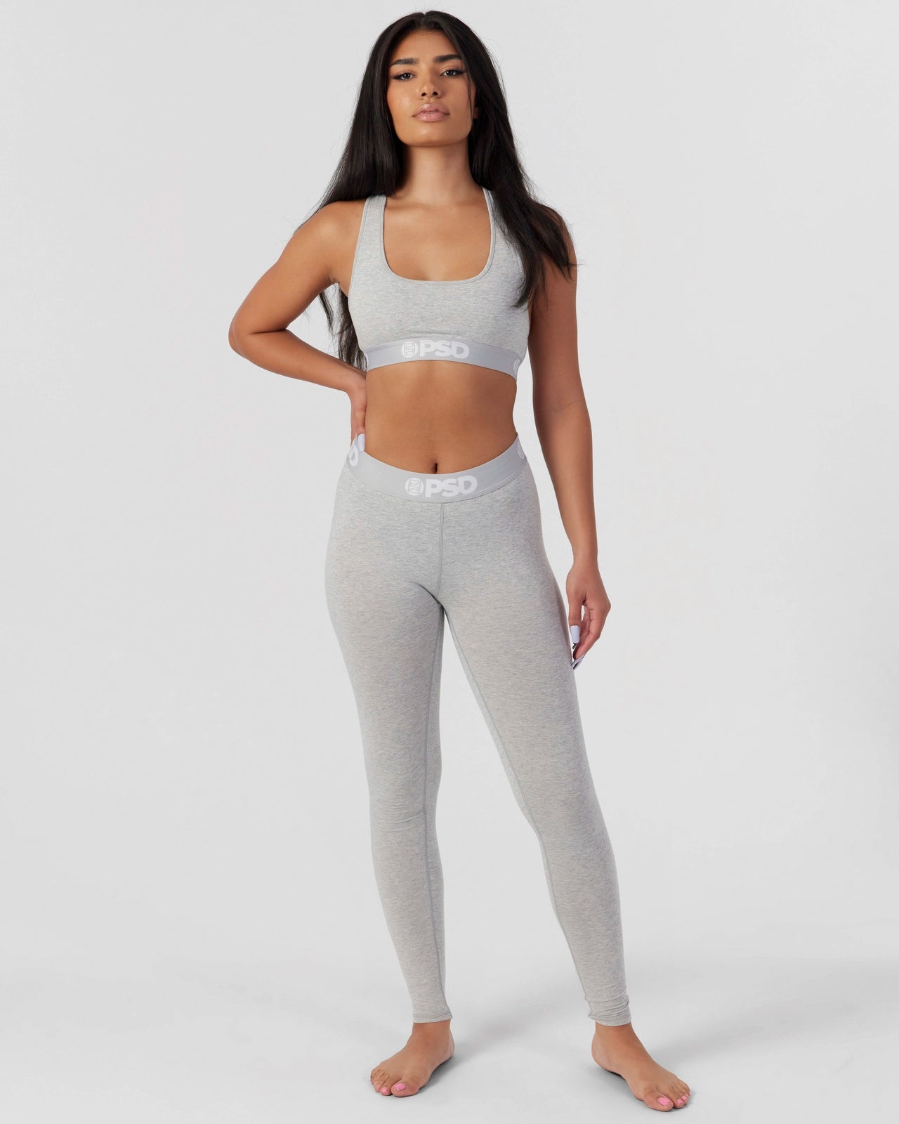 Women Modal Solids - Athletic Grey - Legging - Modal | PSD