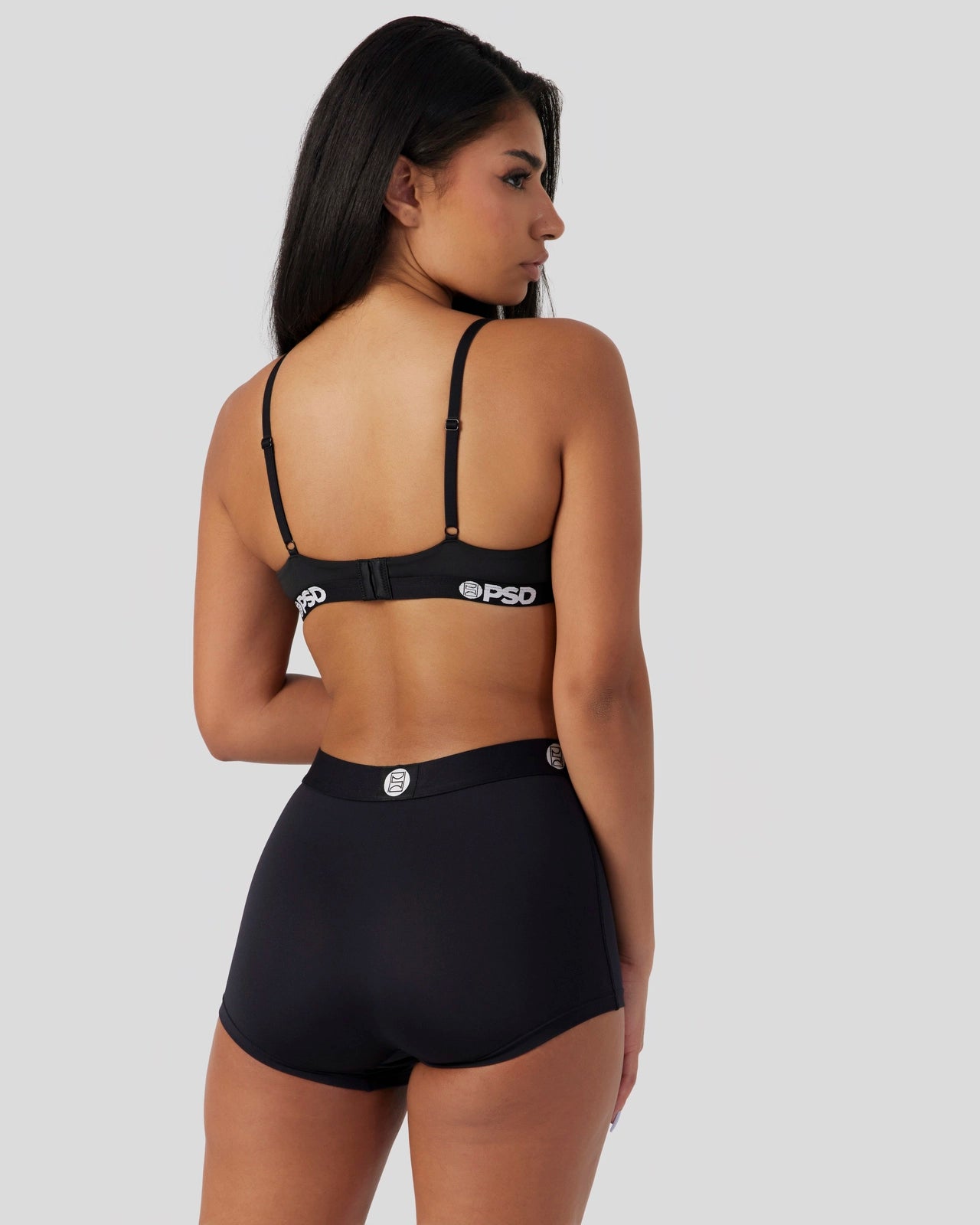 Women Solids - Black - Triangle Bralette | PSD