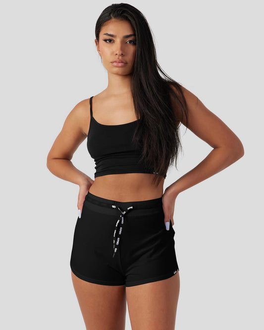 Women Black Modal - Cami Sleep Set - Cami Sleep Set | PSD