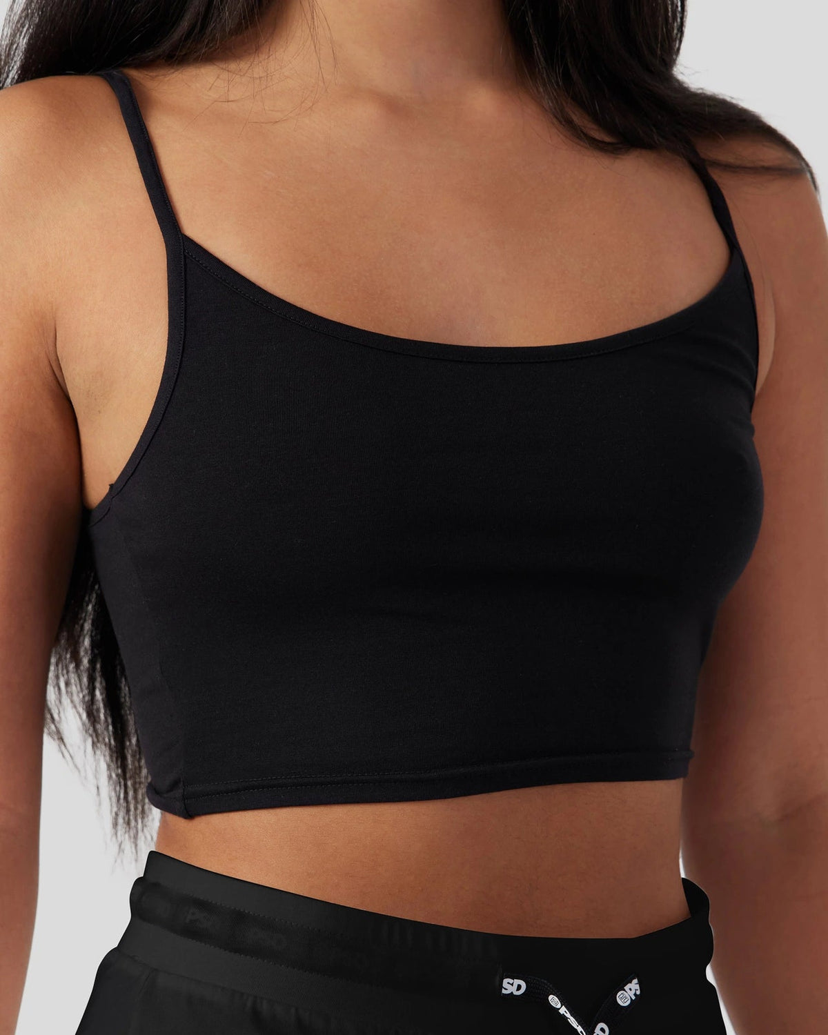 Women Black Modal - Cami Sleep Set - Cami Sleep Set | PSD