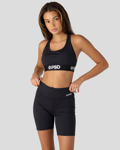 Women ProLuxe - Black - Biker Short | PSD