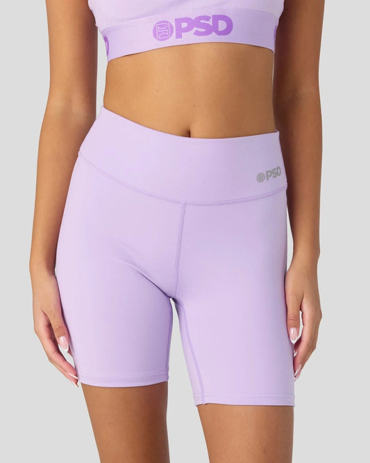 Women ProLuxe - Lavender - Biker Short | PSD