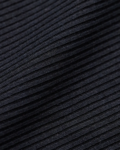 Women Ribbed - Black - Thong - Ribbed | PSD