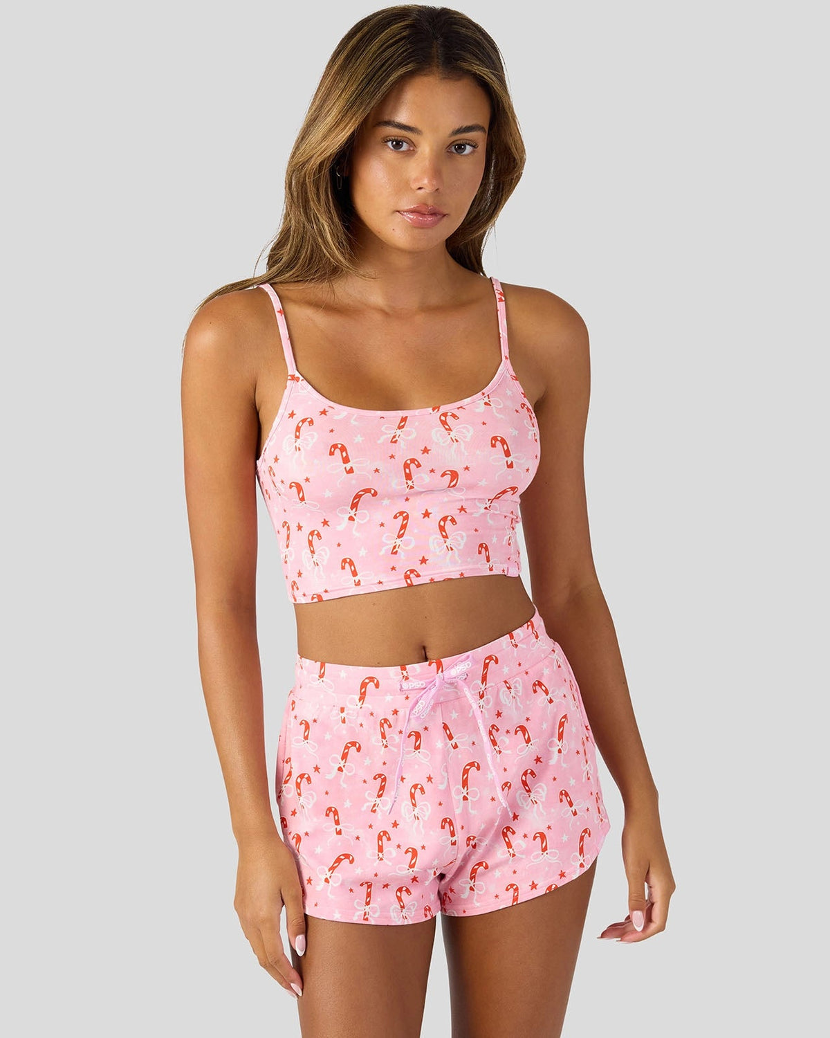 Women|Sale Candy Bow Modal - Cami Sleep Set - Cami Sleep Set | PSD