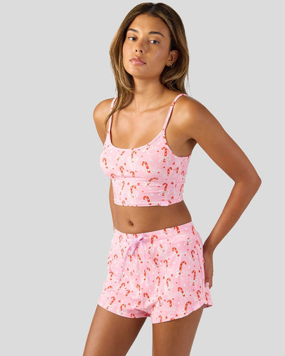 Women|Sale Candy Bow Modal - Cami Sleep Set - Cami Sleep Set | PSD