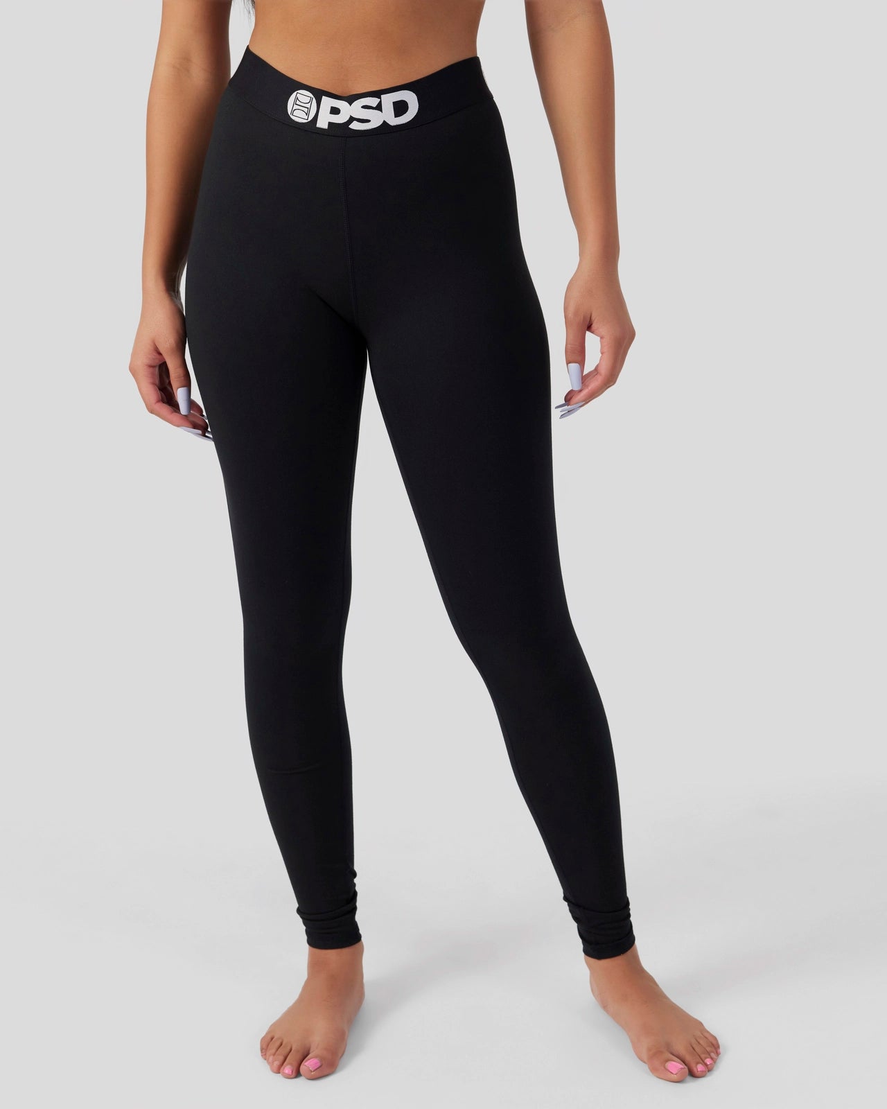 Women|Sale Solids - Black - Legging | PSD