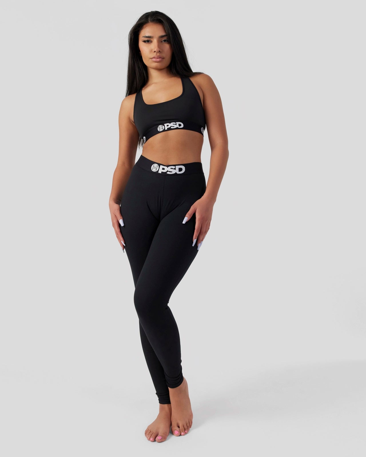 Women|Sale Solids - Black - Legging | PSD