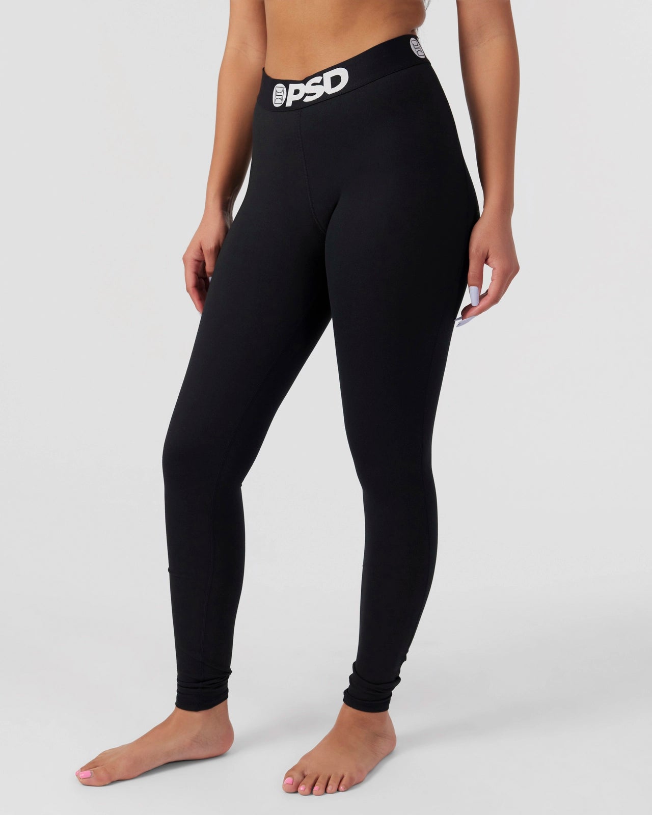 Women|Sale Solids - Black - Legging | PSD