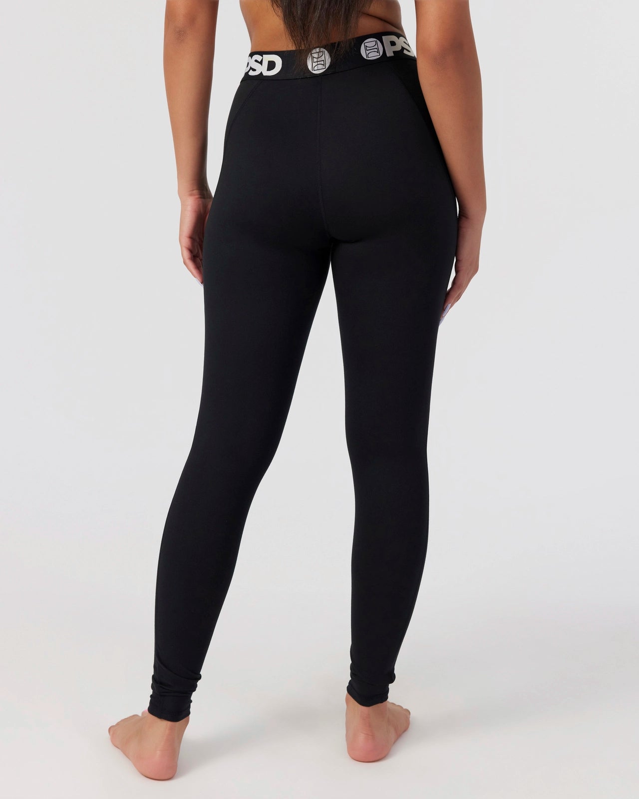 Women|Sale Solids - Black - Legging | PSD