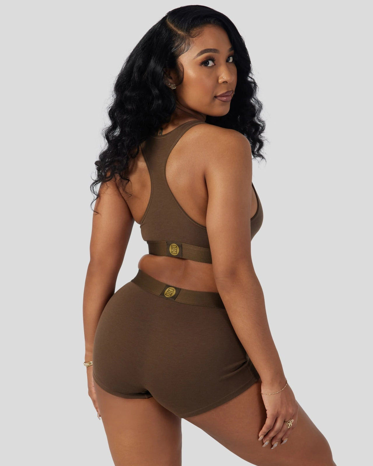 Women Modal Solids - Cocoa - Boy Short - Modal | PSD
