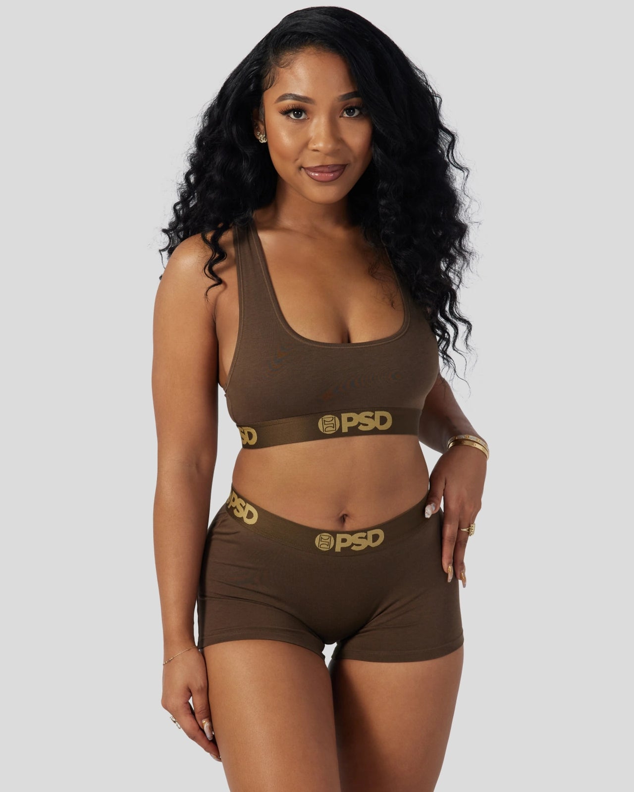 Women Modal Solids - Cocoa - Boy Short - Modal | PSD