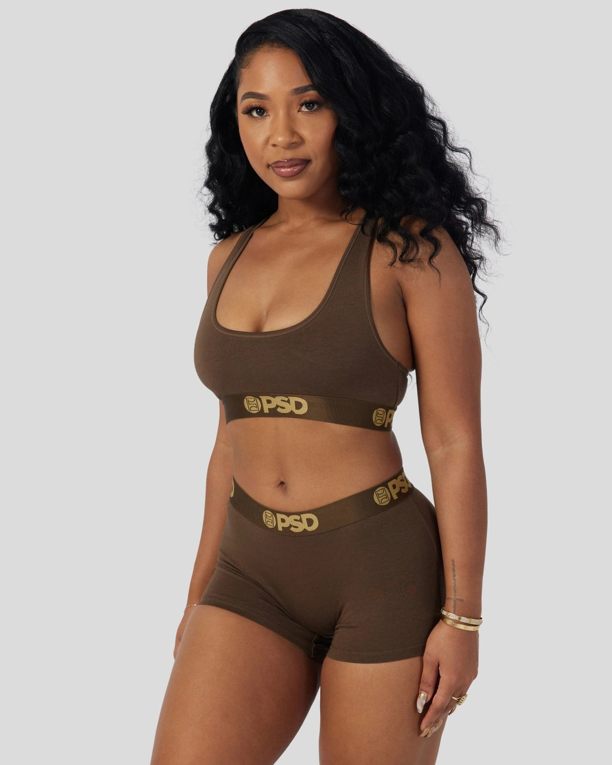 Women Modal Solids - Cocoa - Boy Short - Modal | PSD