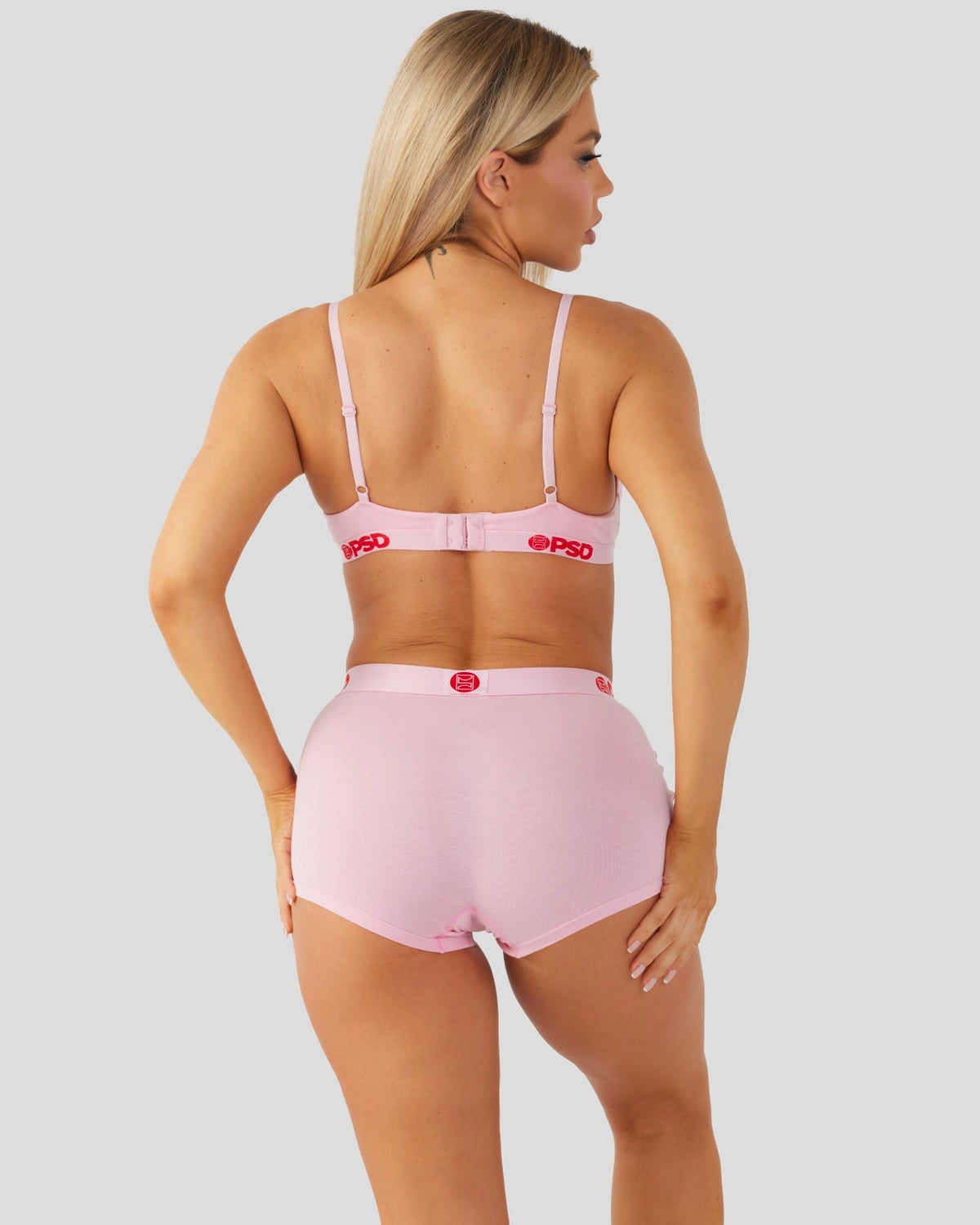 Women Modal Solids - Pink - Triangle Bralette - Modal | PSD