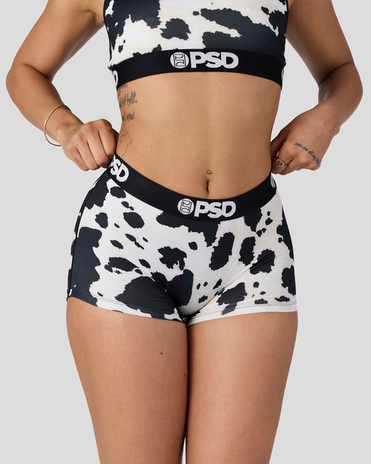 Women Cow Girl - Boy Short | PSD