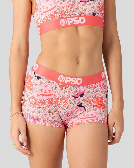 Women Howdy Luv - Boy Short | PSD
