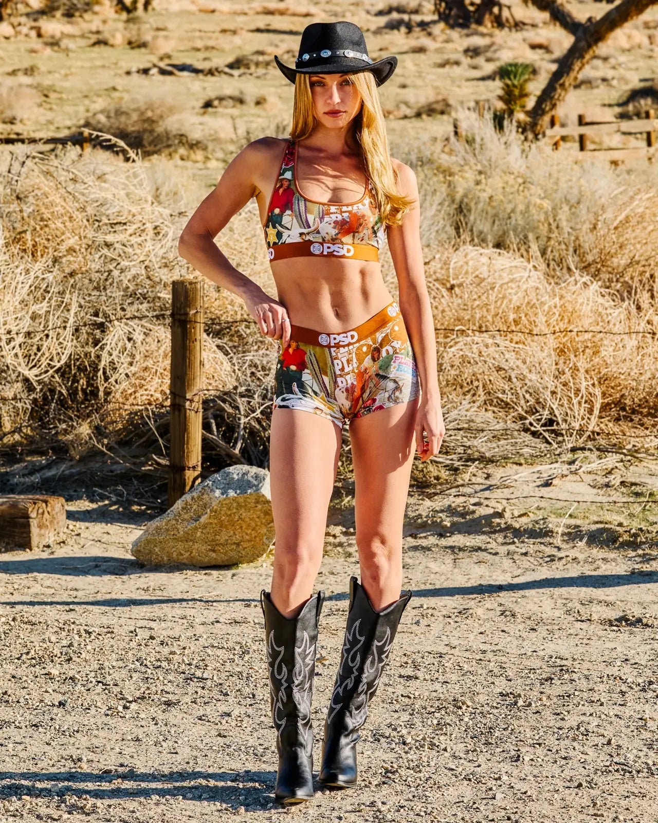 Women Playboy - New Sheriff - Boy Short | PSD