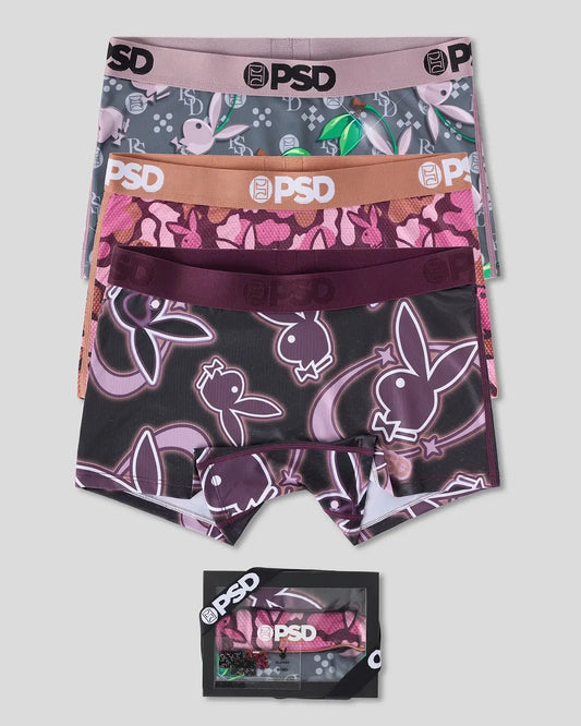 Women 3 Pack - Playboy Tumble - Boy Short | PSD
