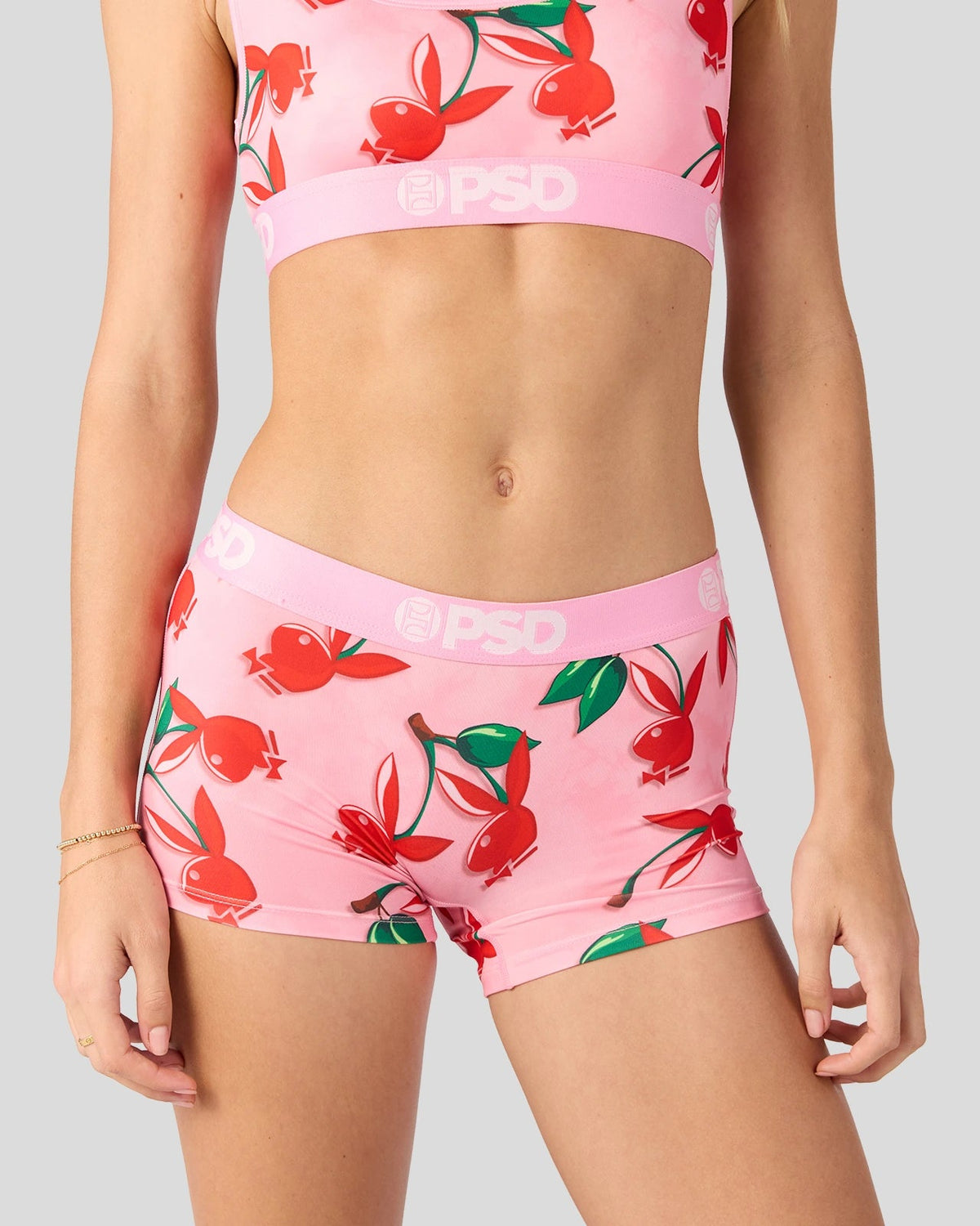 Women Playboy - Cherry Love - Boy Short | PSD