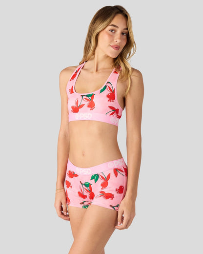 Women Playboy - Cherry Love - Boy Short | PSD