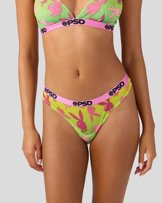 Women|Sale Mesh - Playboy - Geo - Thong - Mesh | PSD