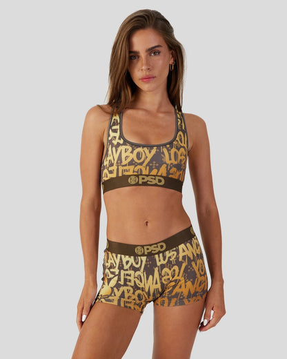 Women|Sale Playboy - Graffiti Luxe - Sports Bra | PSD