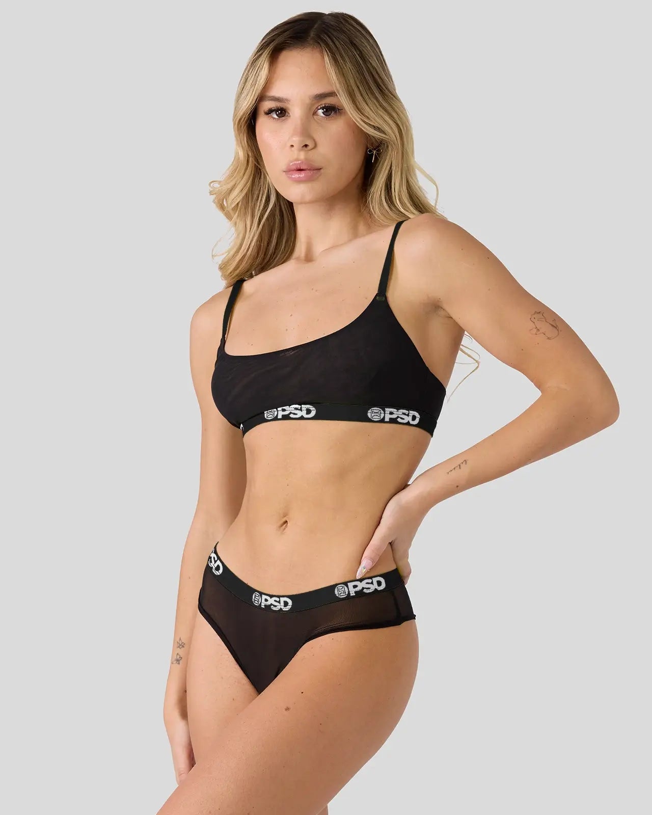 Women Mesh - Black Tonal - Cheeky - Mesh | PSD