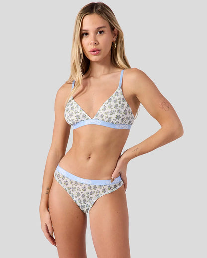 Women Mesh - Sky Blossom - Thong - Mesh | PSD