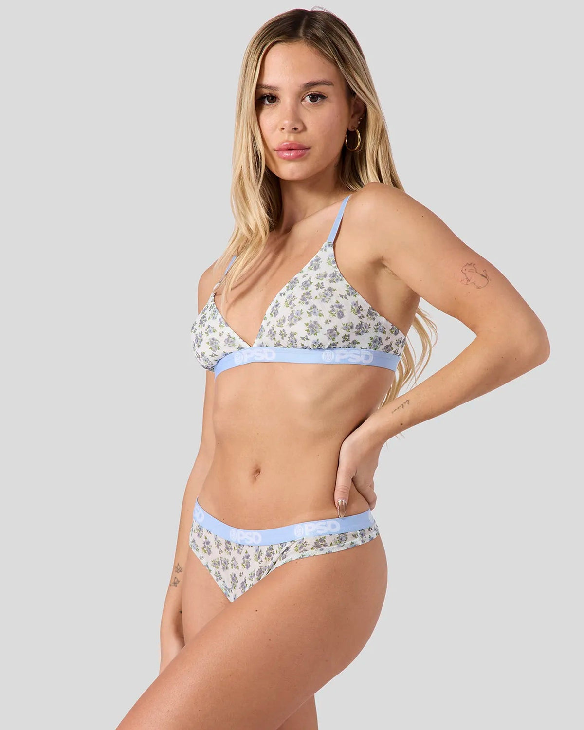 Women Mesh - Sky Blossom - Thong - Mesh | PSD